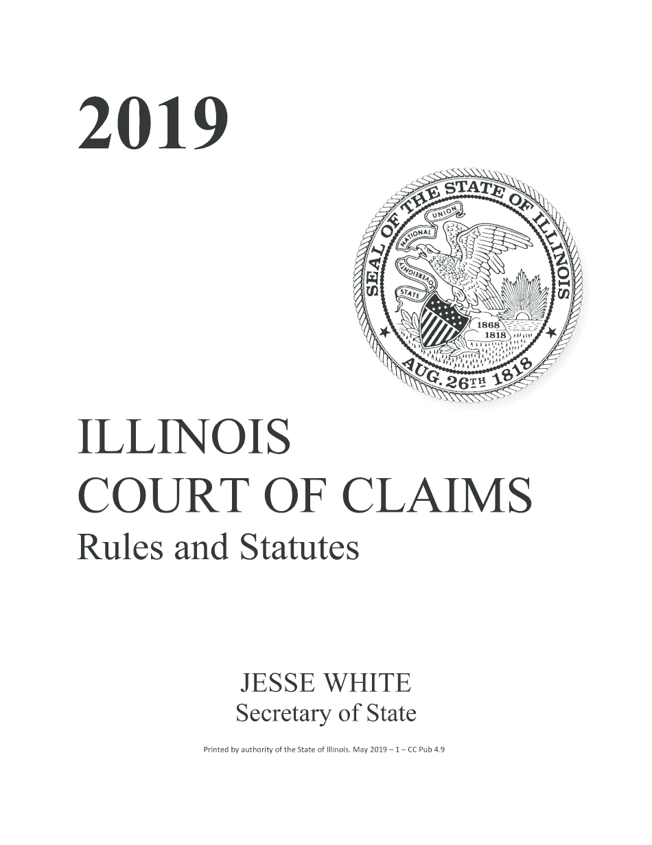  Illinois Claims Rules 2019-2023