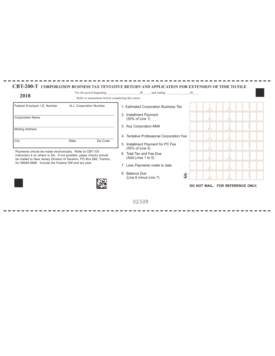  Nj Cbt Extension 2018-2024