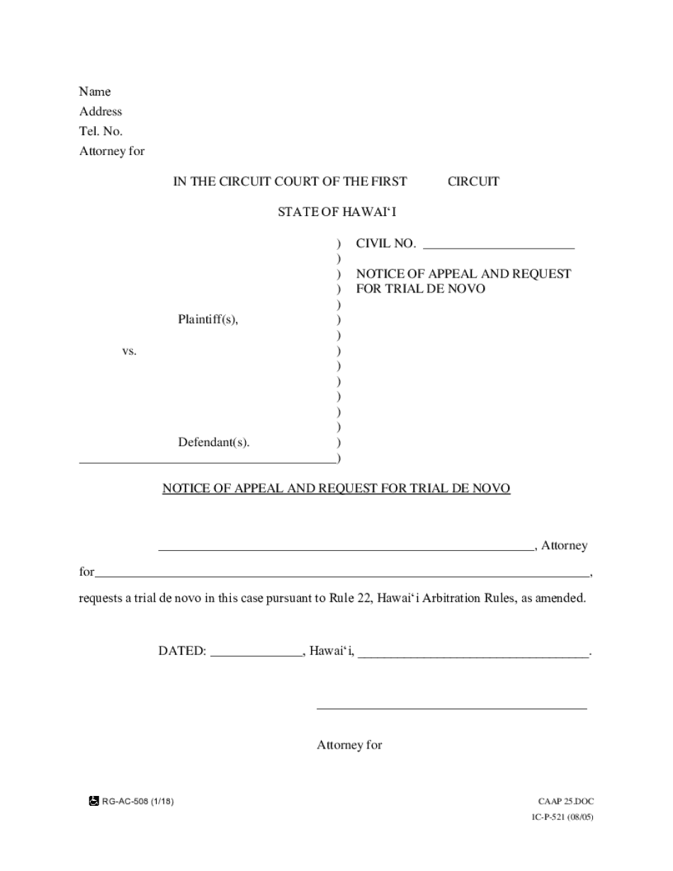 Summons to Answer Civil Complaint Hawaii State Judiciary  Form