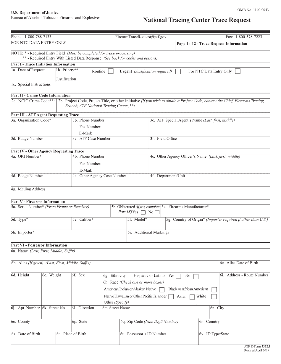  Atf Request 2019-2024