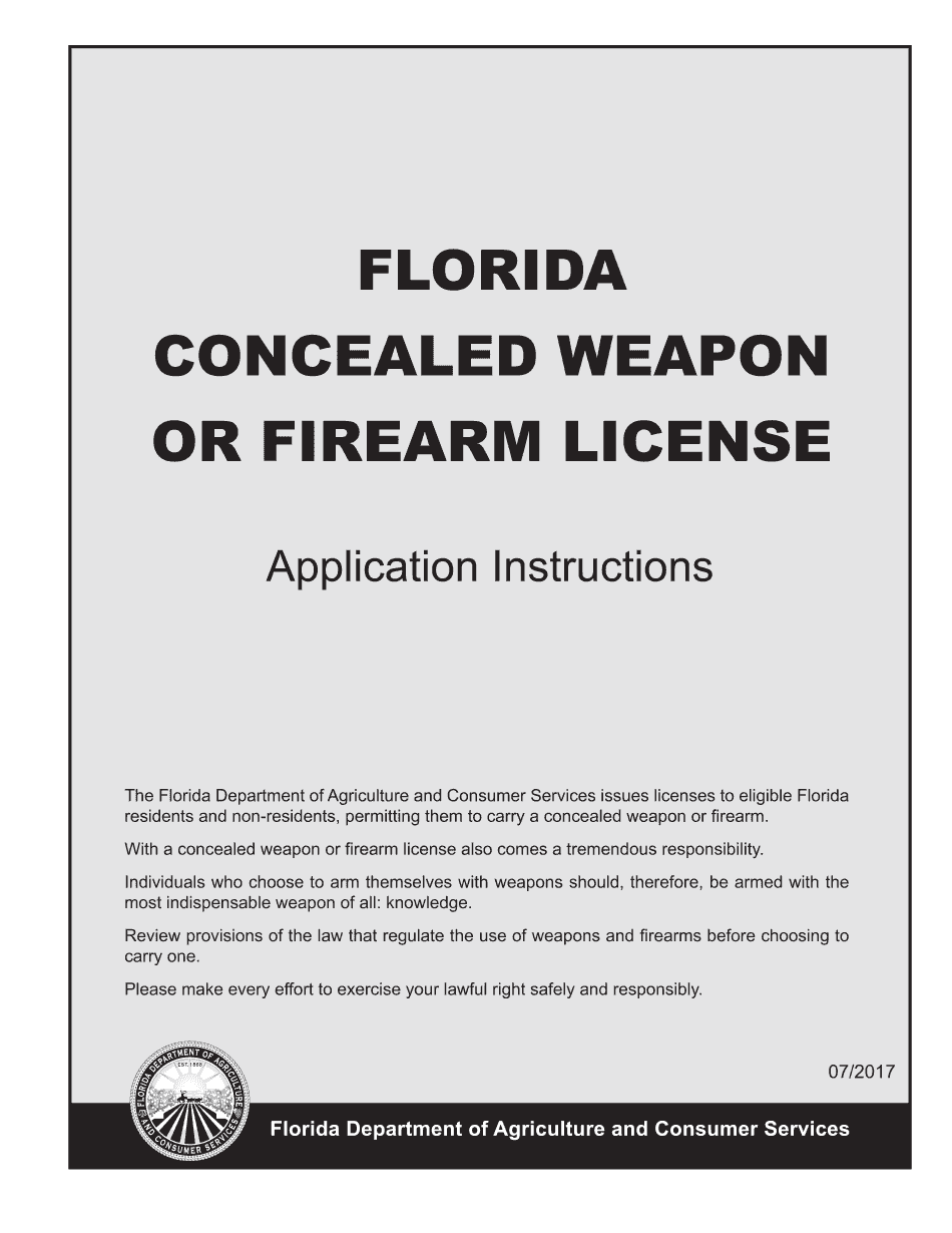 Concealed Weapon Application Instructions Concealed Weapon Application Instructions 2017-2023