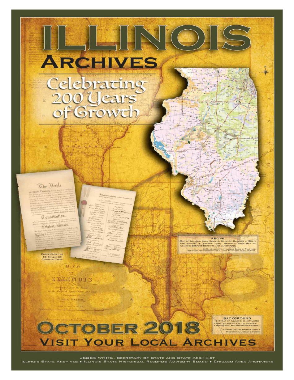 Get and Sign Illinois State Archives Archives MonthPoster 2018-2022 Form