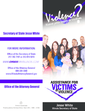 Get and Sign Victim of Violence Brochure  Form