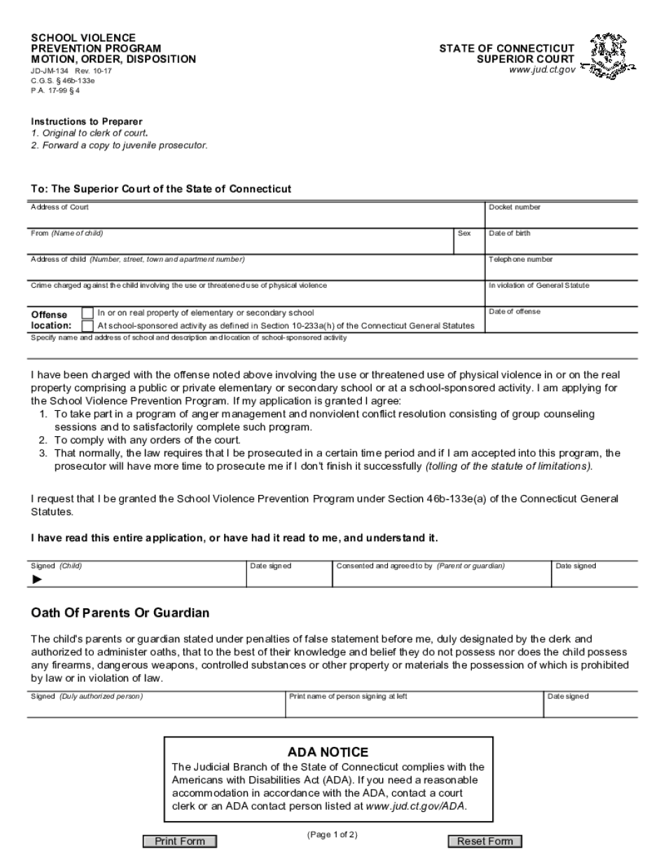  DOCKET NO XXXXXX SUPERIOR COURT STATE of CONNECTICUT 2017-2024