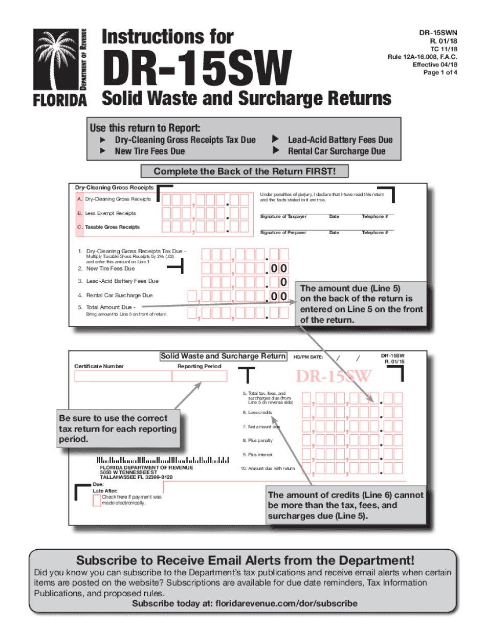  Solid Waste and Surcharge Returns 2021