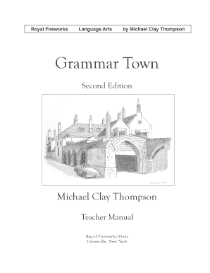 Michael Clay Thompson PDF  Form