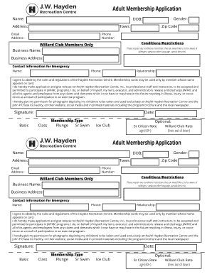 ConditionsRestrictions  Form