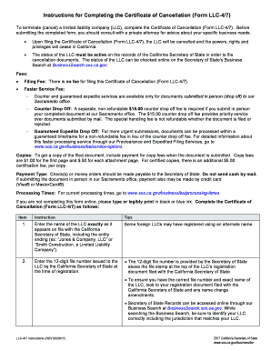  Ca 7 Llc Form 2017