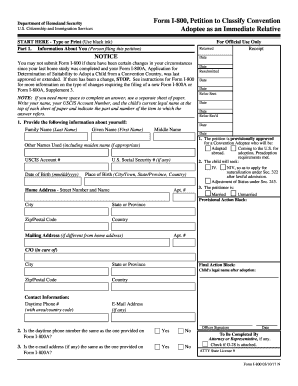  800 Form 2017-2024