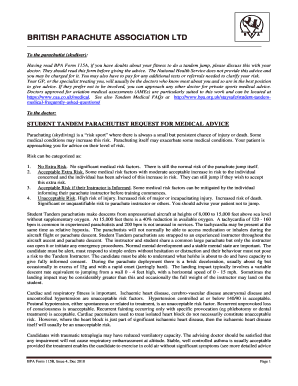 115b Medical Form