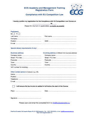 Ecg Training School Forms