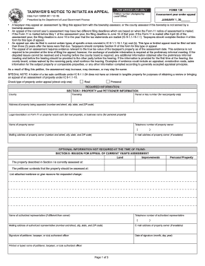 Indiana Local Government Finance  Form