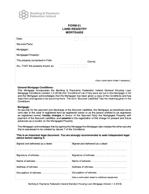 Form 51 Land Registry