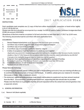 Nslf  Form