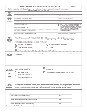  Petition Must Be Filed within 60 Days After You Receive the Notice of Assessment, Letter of Denial or Other Determination 2015