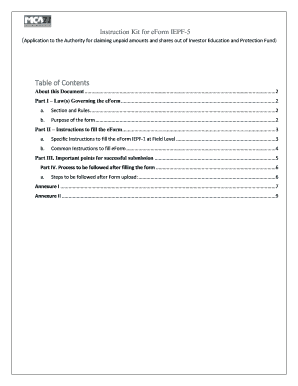 Iepf Form 5 Download