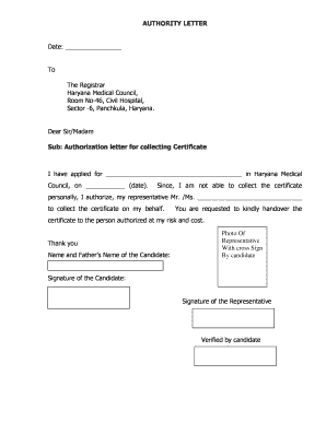 Haryana Medical Council  Form