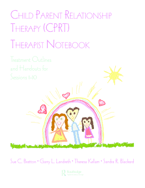 Child Parent Relationship Therapy Treatment Manual PDF  Form