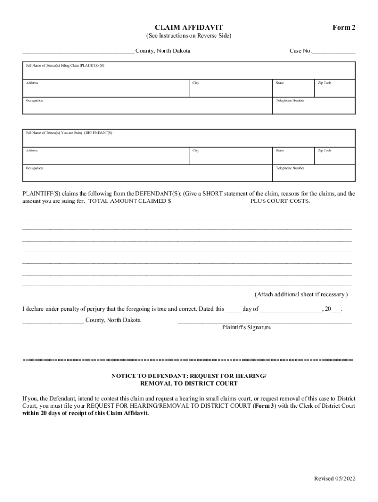  Form 2 2022-2024