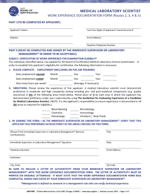  WORKEXPERIENCEDOCUMENTATIONFORMRoutes2,3,4&5 2019