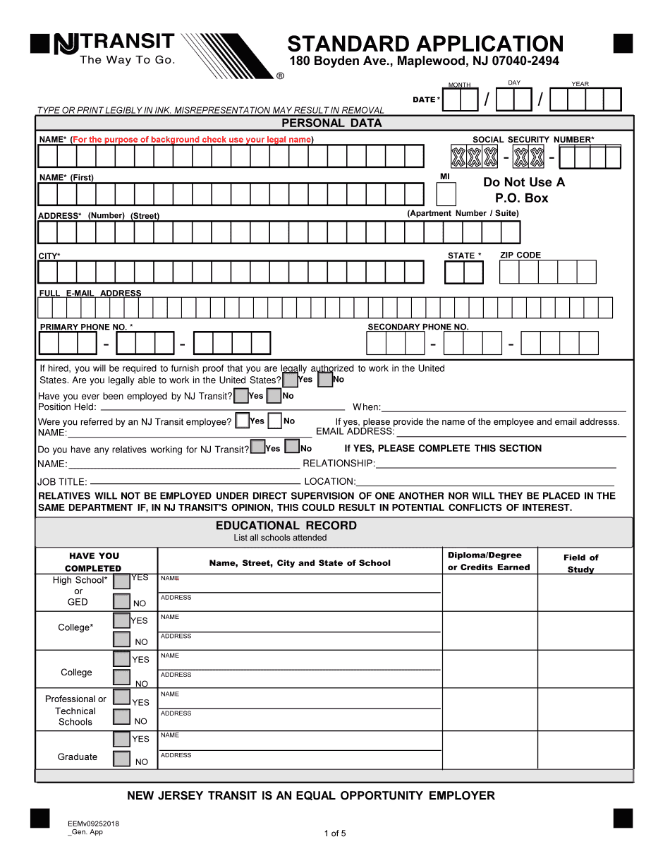  Nj Unemployment Application Online 2018-2024