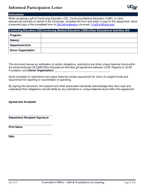  Informed Participation Letter 2017-2024