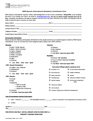  MGM Resorts International Mandatory Contribution Form Borgata 2019-2024