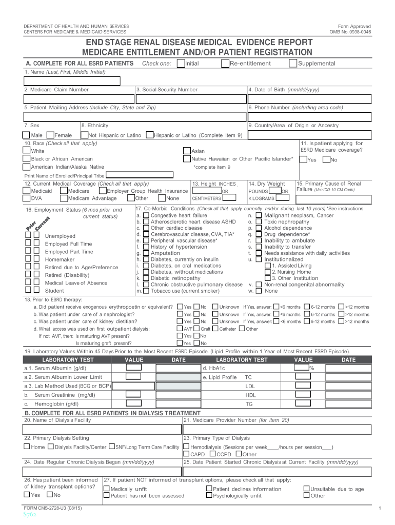  Usrds Annual 2018-2024