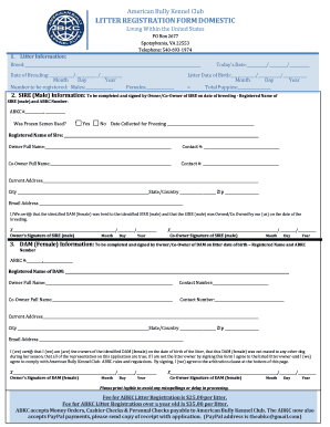 Abkc Registration  Form
