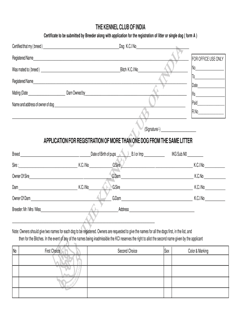 Kci Litter Box Form Fill Out and Sign Printable PDF Template signNow