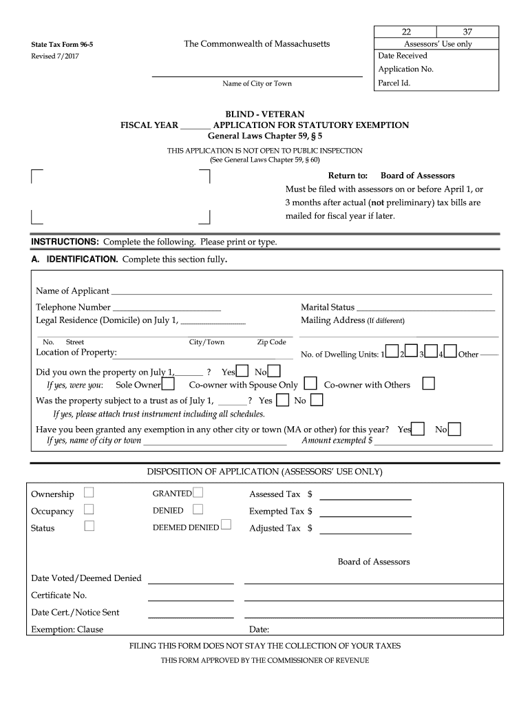  Ma Form 96 4 How to 2017