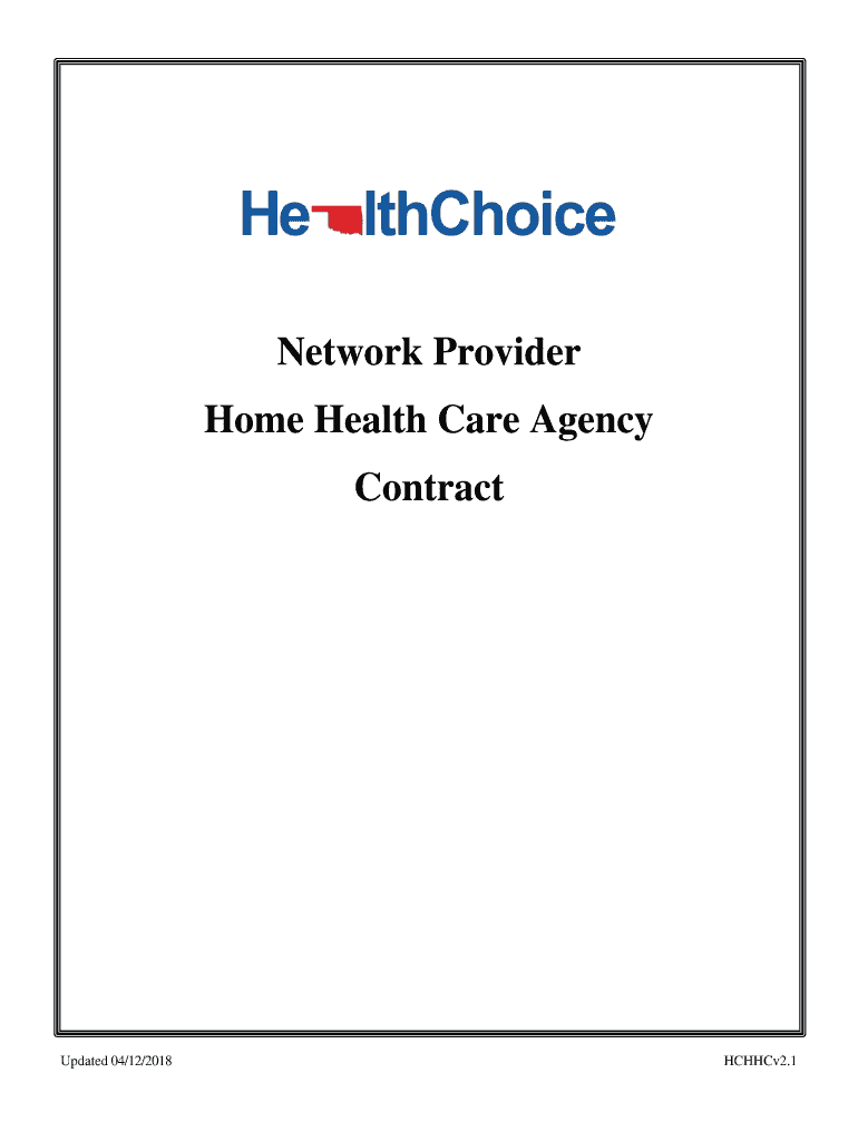 Home Health Agency Application and Certification Processes  Form