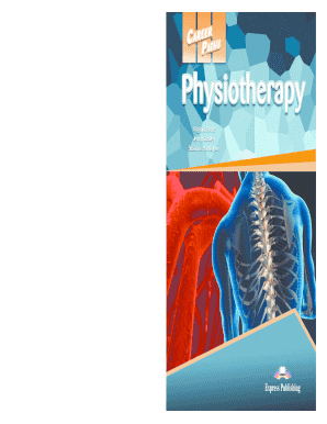 Career Paths Physiotherapy PDF Download  Form