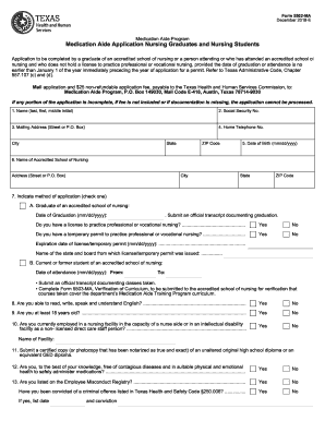 Medication Aide Renewal  Form