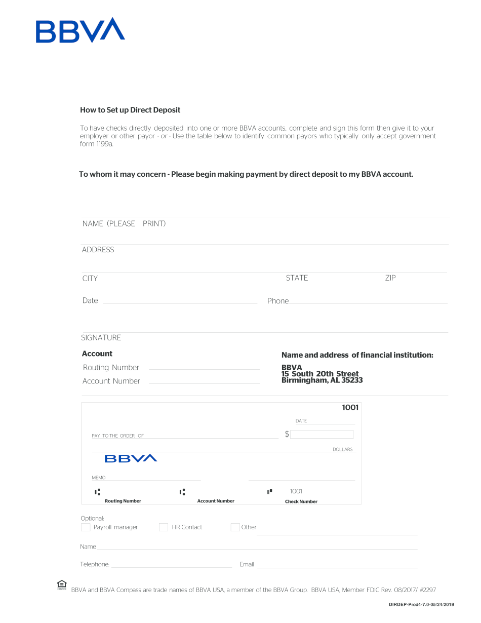  How to Set Up Direct Deposit 2017-2024