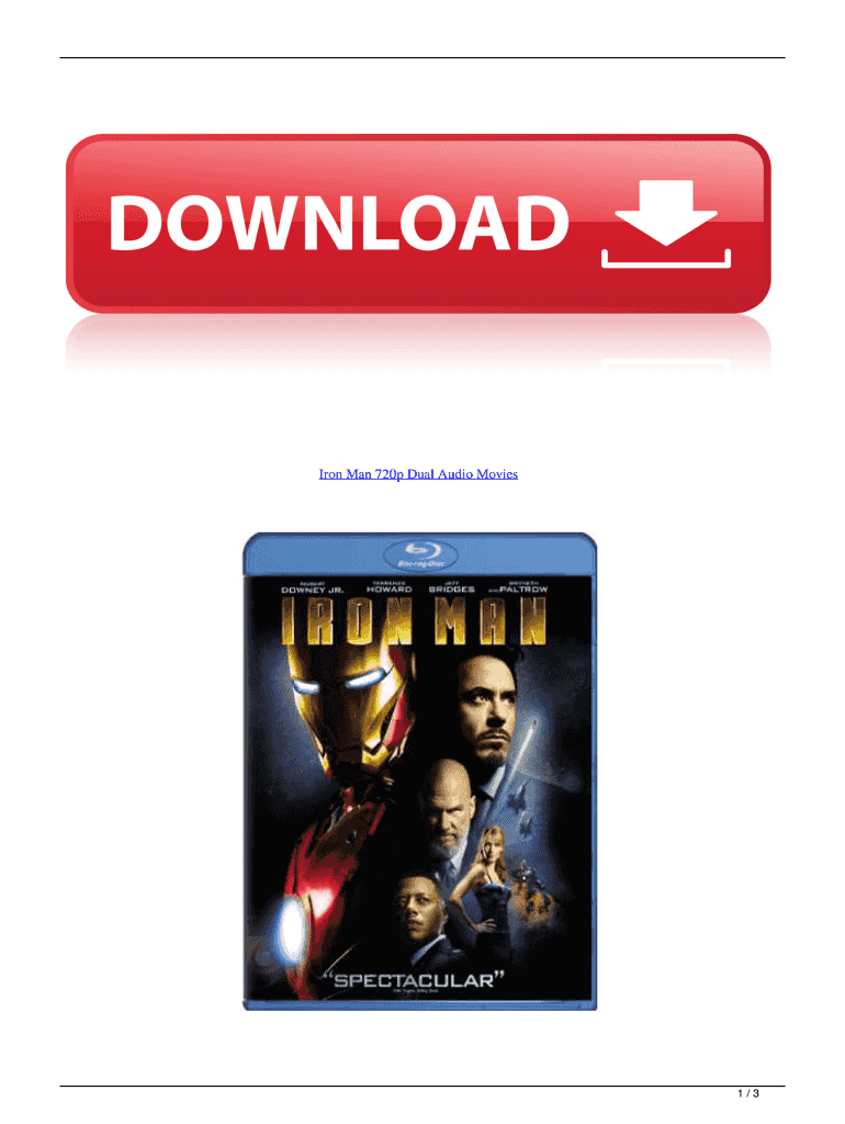 Iron Man 1 Full Movie in Hindi  Form