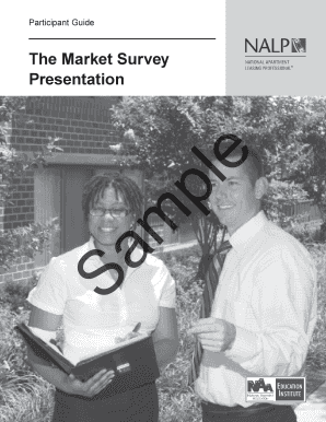 Nalp Market Survey Presentation  Form