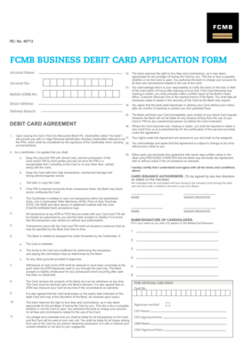 How to Apply for Fcmb Atm Card Online  Form