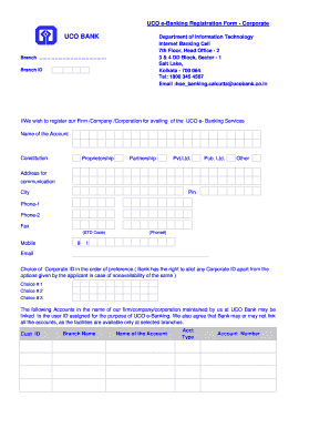 Ucoebanking  Form