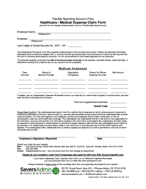 Savers Admin  Form