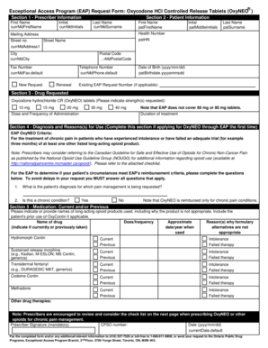 Eap Oxyneo  Form