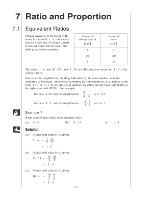 Mep Y8 Practice Book a Answers  Form