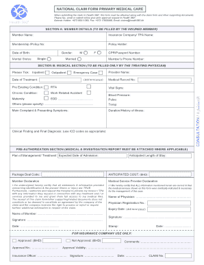 Health 360 Claim Form