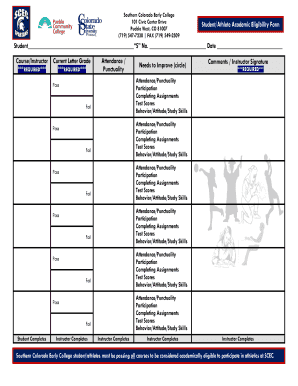 Avid Grade Check Form