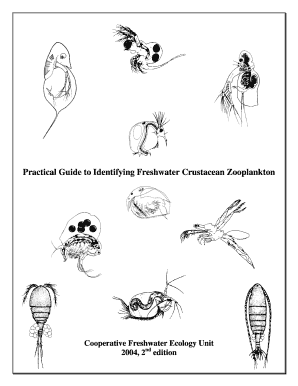 Practical Guide to Identifying Freshwater Crustacean Zooplankton  Form