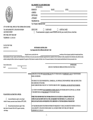 Real Property Tax Audit Report Form NYC Gov Nycppf