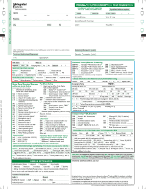 Labcorp Order Form PDF