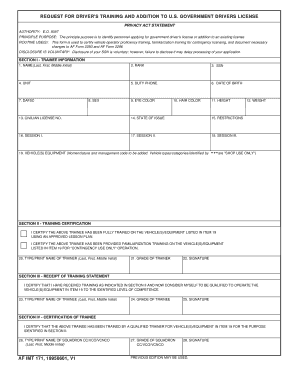 Af Form 171