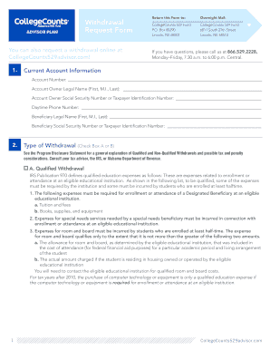 Collegecounts 529 Advisor  Form