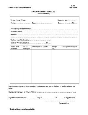 C12 Form